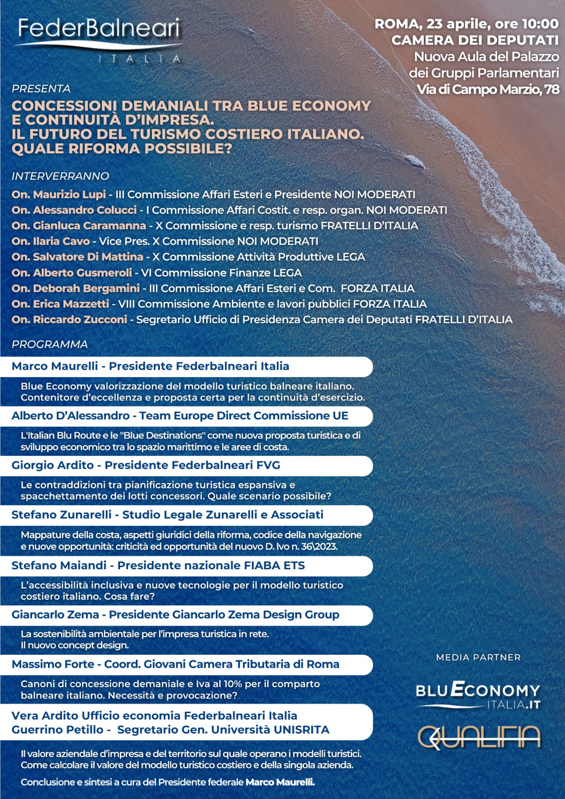 Al momento stai visualizzando Maurelli, Federbalneari Italia: “Un convegno per ragionare sulle opportunità di crescita della blue economy”