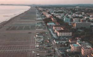 aerial photography of building