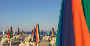 sea, beach, nature, rimini, summer, umbrellas, lido, sun